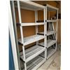 Image 2 : Two Quality Utility Shelves Taller Shelf is 77" Tall x 36" Wide x 18" Deep