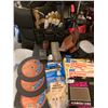 Image 2 : Nice Newer Tool Tote/Caddy Sandpaper and Grinding Discs Lot Plus More!