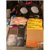 Image 3 : Nice Newer Tool Tote/Caddy Sandpaper and Grinding Discs Lot Plus More!