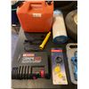 Image 2 : Car and Hose Lot Jerry Can Hydraulic Jack Plus More