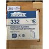 Image 2 : Broan 332 Exterior Blower in Box