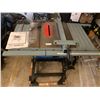 Image 2 : Delta 10" Table Saw  With Manual and Bonus Piece
