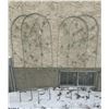 Image 1 : Outdoor Metal Garden Trellises 78" Tall