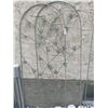 Image 2 : Outdoor Metal Garden Trellises 78" Tall