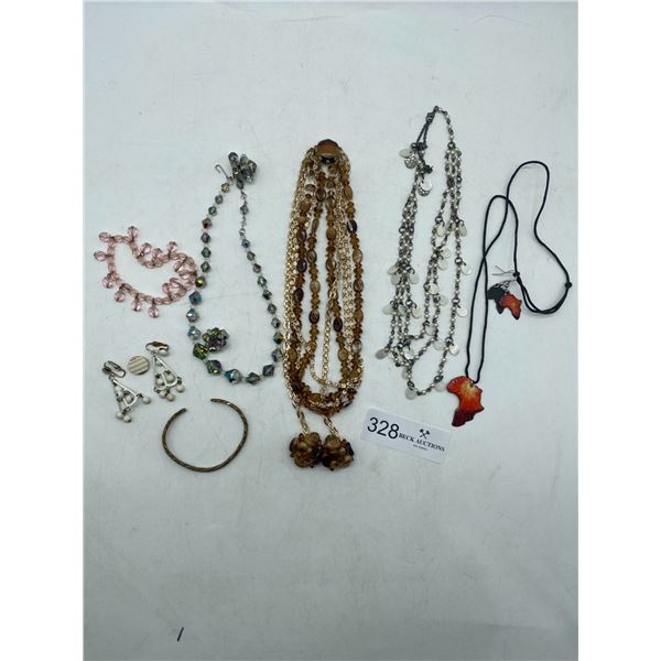 Assortment of Costume Jewelry