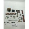 Image 1 : Assortment of Costume Jewlery, Watches ,And Watch Parts