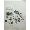 Image 1 : Assorted Sterling Silver And Costume Jewlery And Accessories
