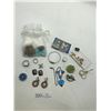 Image 3 : Assorted Sterling Silver And Costume Jewlery And Accessories