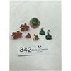 Image 1 : Assortment Of Costume Earrings and Broach