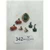 Image 2 : Assortment Of Costume Earrings and Broach