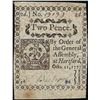 Image 1 : October 11, 1777 Connecticut Two Pence Colonial Currency Note