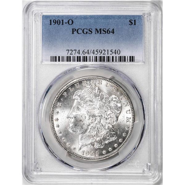 1901-O $1 Morgan Silver Dollar Coin PCGS MS64