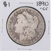 Image 1 : 1890-CC $1 Morgan Silver Dollar Coin