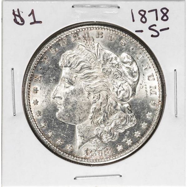 1878-S $1 Morgan Silver Dollar Coin