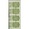 Image 2 : Uncut Sheet of (4) State of Louisiana Baby Bond Obsolete Notes
