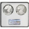Image 2 : 1986-S & 2021-S First Year of Issue $1 Proof Silver Eagle Coin Set NGC PF69 Ultra Cameo