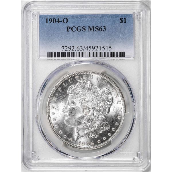 1904-O $1 Morgan Silver Dollar Coin PCGS MS63