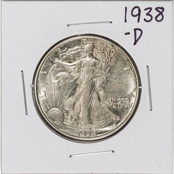 1938-D Walking Liberty Half Dollar Coin
