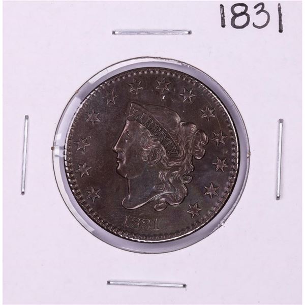 1831 Coronet Head Large Cent Coin