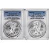 Image 1 : Lot of 2021 & 2021-(S) Type 1 $1 American Silver Eagle Coins PCGS MS70