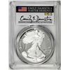 Image 1 : 2021-S Type 2 $1 American Silver Eagle Coin PCGS PR70DCAM Emily Damstra Signature FS