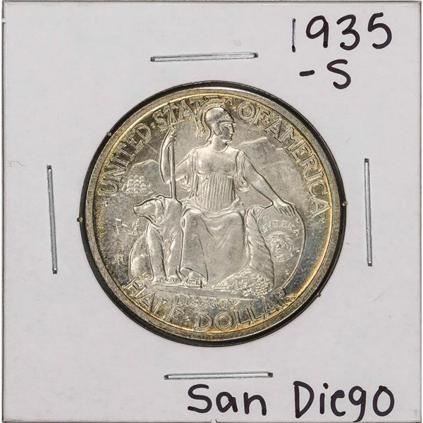 1935-S San Diego Commemorative Half Dollar Coin