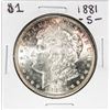 Image 1 : 1881-S $1 Morgan Silver Dollar Coin