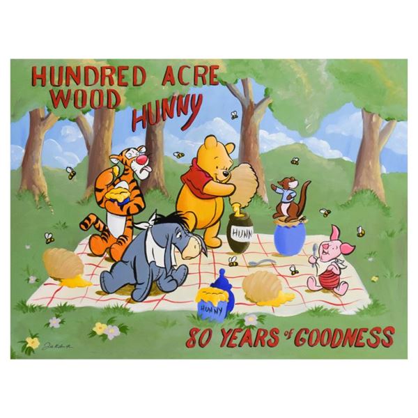 Tricia Buchanan-Benson "Hundred Acre Woods" Limited Edition Giclee On Canvas