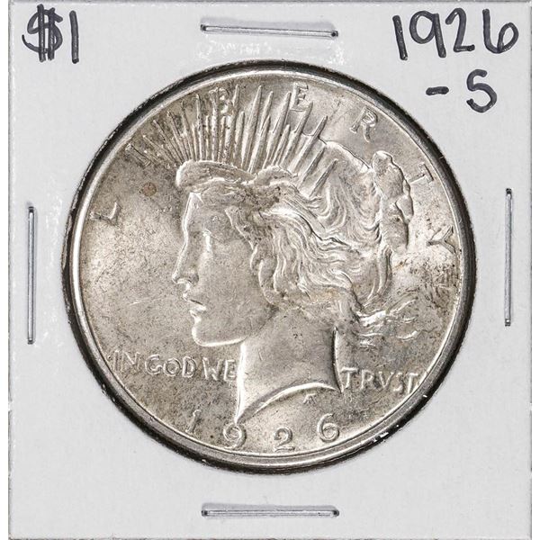 1926-S $1 Peace Silver Dollar Coin