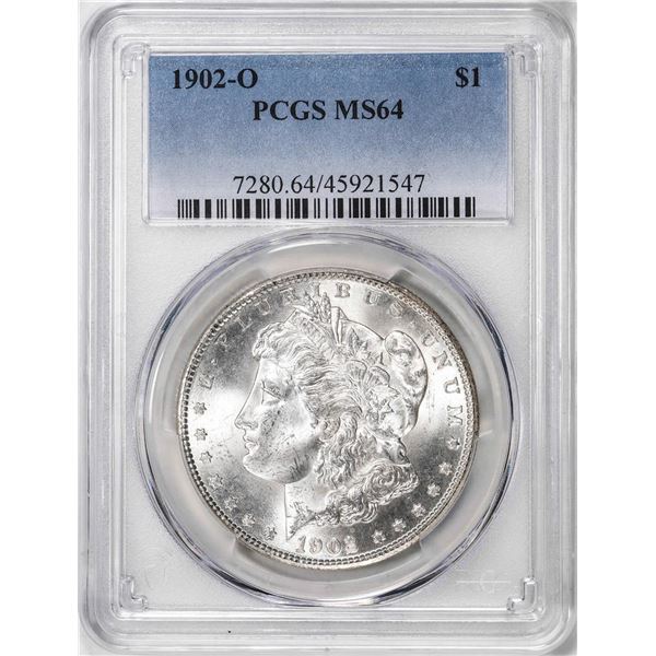 1902-O $1 Morgan Silver Dollar Coin PCGS MS64