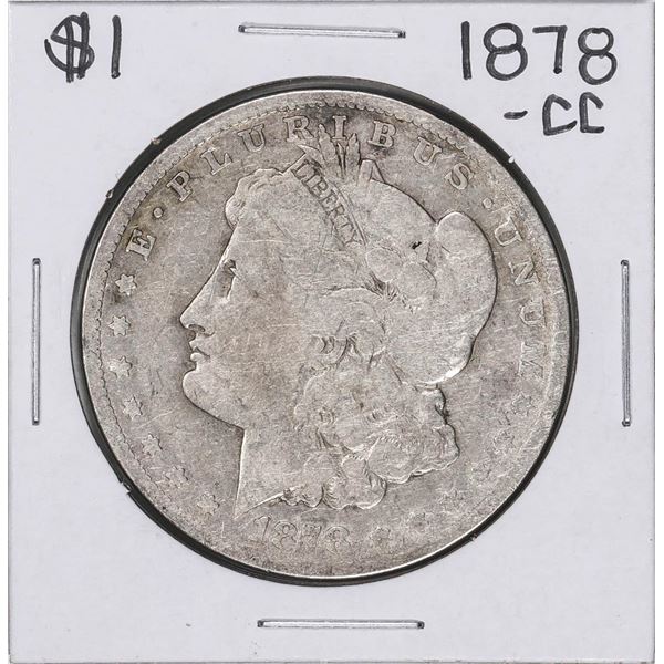 1878-CC $1 Morgan Silver Dollar Coin