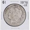 Image 1 : 1878-CC $1 Morgan Silver Dollar Coin