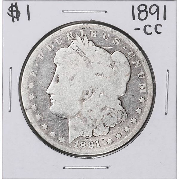 1891-CC $1 Morgan Silver Dollar Coin
