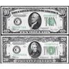 Image 1 : Lot of 1934C $10 & $20 Federal Reserve Notes Philadelphia