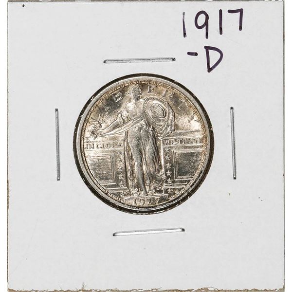 1917-D Standing Liberty Quarter Coin