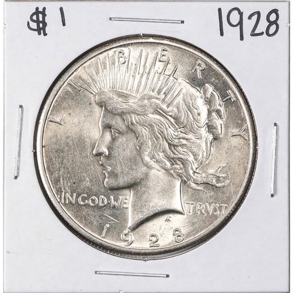 1928 $1 Peace Silver Dollar Coin