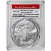 Image 1 : 2021-(S) Type 1 $1 American Silver Eagle Coin PCGS MS70 First Day of Issue Emergency