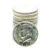 Image 1 : Roll of (20) Brilliant Uncirculated 1964 Kennedy Half Dollar Coins