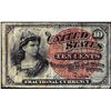 Image 1 : March 3, 1863 Fourth Issue Ten Cents Fractional Currency Note