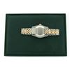 Image 6 : Rolex Midsize Two Tone Diamond and Sapphire Datejust Wristwatch