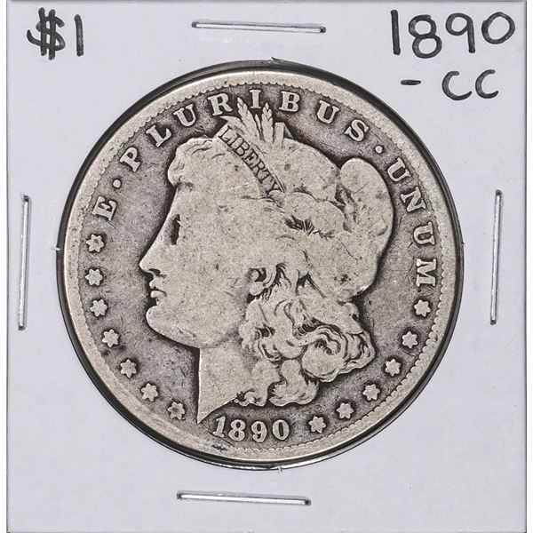 1890-CC $1 Morgan Silver Dollar Coin