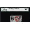 Image 1 : 1863 Fourth Issue Fifteen Cents Fractional Note Fr.1269 Legacy Extremely Fine 45