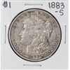 Image 1 : 1883-S $1 Morgan Silver Dollar Coin