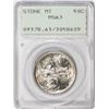 1925 Stone Mountain Memorial Commemorative Half Dollar Coin PCGS MS63 Rattler Holder