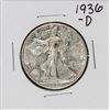 Image 1 : 1936-D Walking Liberty Half Dollar Coin