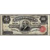 Image 1 : 1891 $10 Tombstone Silver Certificate Note