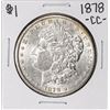 Image 1 : 1878-CC $1 Morgan Silver Dollar Coin