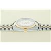 Image 4 : Rolex Mens Two Tone Silver Index Oyster Perpetual Datejust Wristwatch With Box