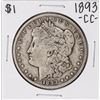 Image 1 : 1893-CC $1 Morgan Silver Dollar Coin