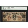 Image 1 : 1853 $5 Erie & Kalamazoo Rail Road Bank Adrian, MI Obsolete Note Legacy Fine 15